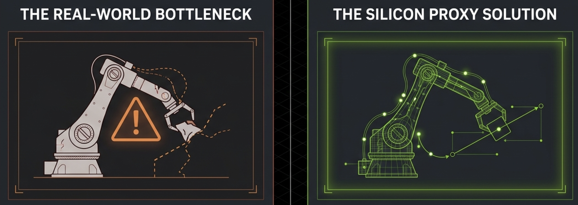 The real-world bottleneck vs the silicon proxy — why Physical AI needs world foundation models