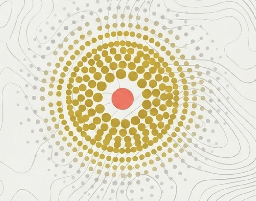 Local neighbourhood around a prediction — the core idea of LIME